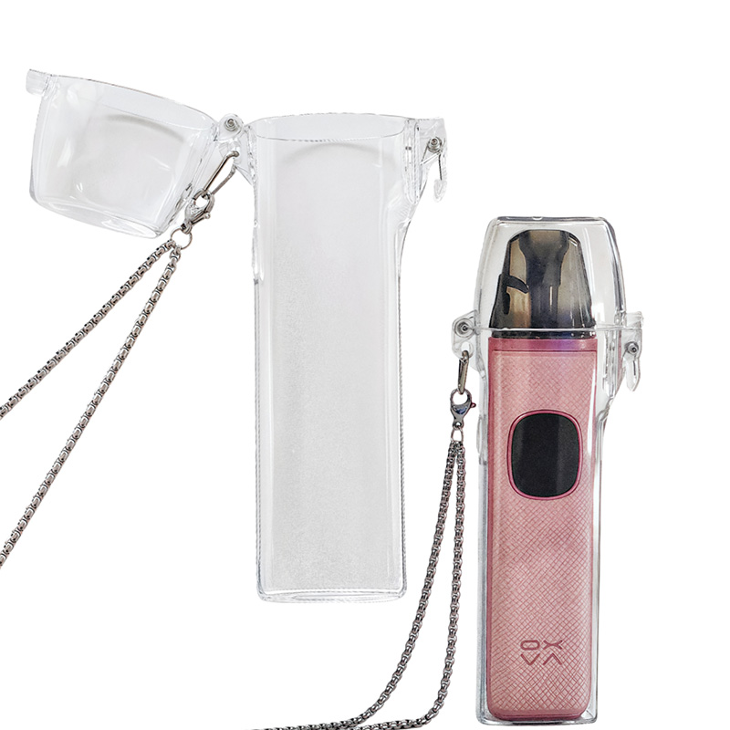 ポータブルストラップ保護透明ポップアップハードケースカバー  - Phone Cases Vape のレビューと価格