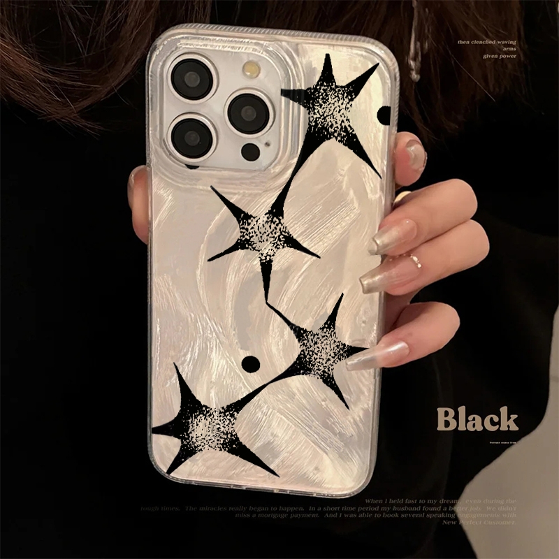 輝く星柄のおしゃれなスマホケース iPhone 17 16  - Phone Cases Trendy のレビューと価格