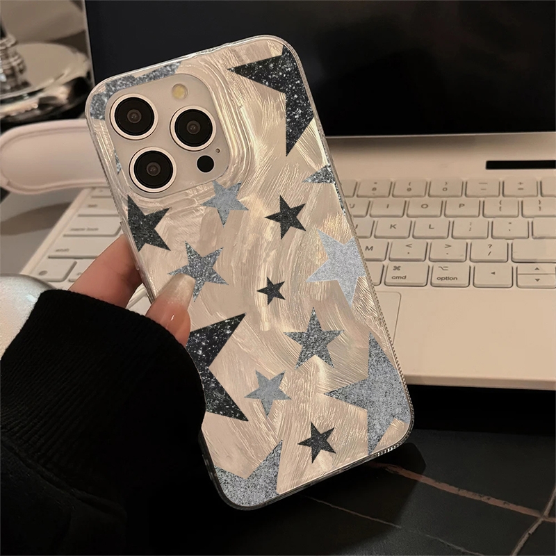 輝く星柄のおしゃれなスマホケース iPhone 17 16  - Phone Cases Trendy のレビューと価格