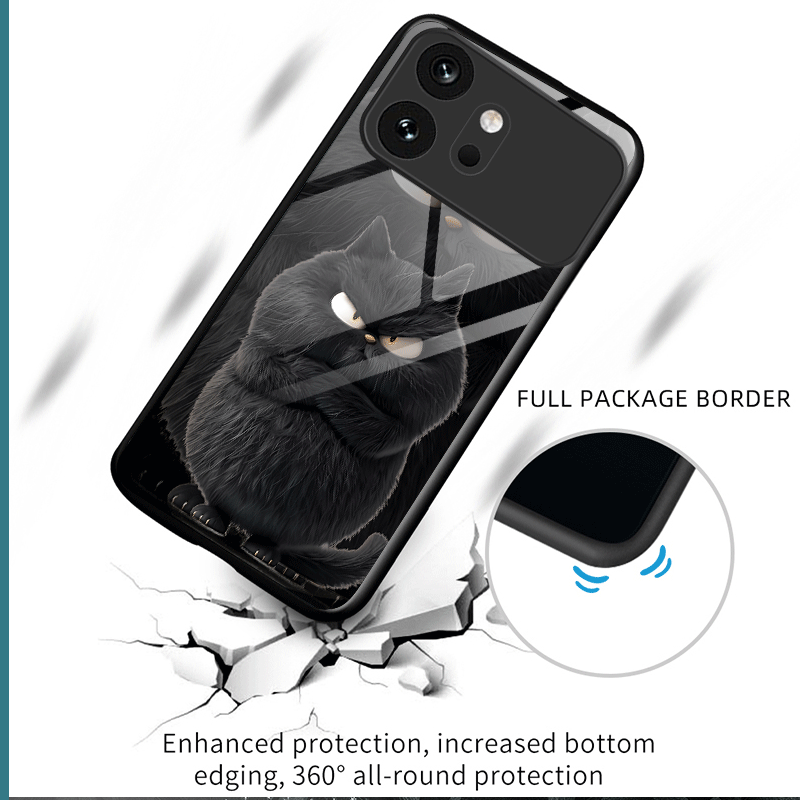 ハード強化ガラスケース名誉 600 プロ 600 Lite  - Phone Cases Honor のレビューと価格