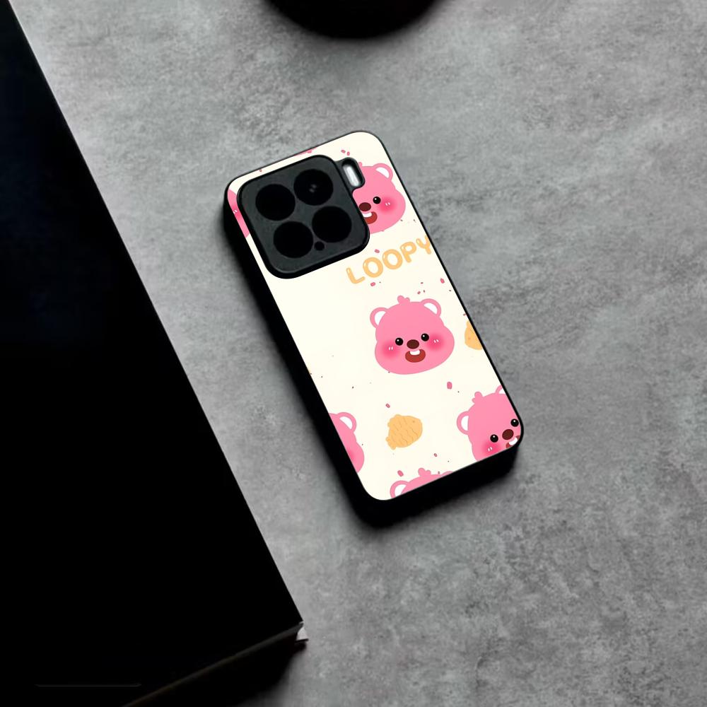 ピンク B-ビーバー ループイズ電話ケース Xiaomi 1 - Phone Cases Loopy のレビューと価格