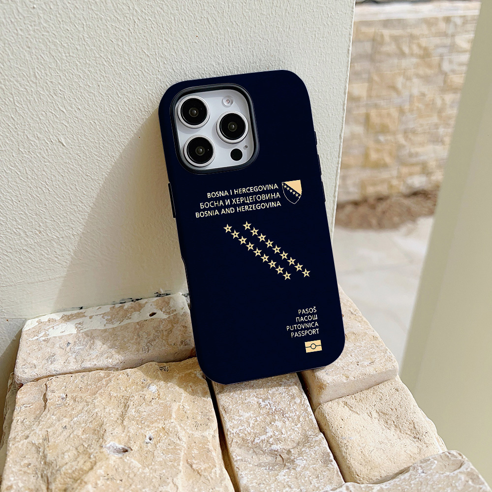 ボスニア・ヘルツェゴビナ パスポート柄 iPhone 17  - Phone Cases Vape のレビューと価格