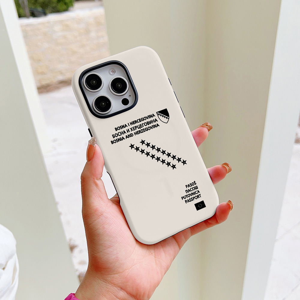 ボスニア・ヘルツェゴビナ パスポート柄 iPhone 17  - Phone Cases Vape のレビューと価格