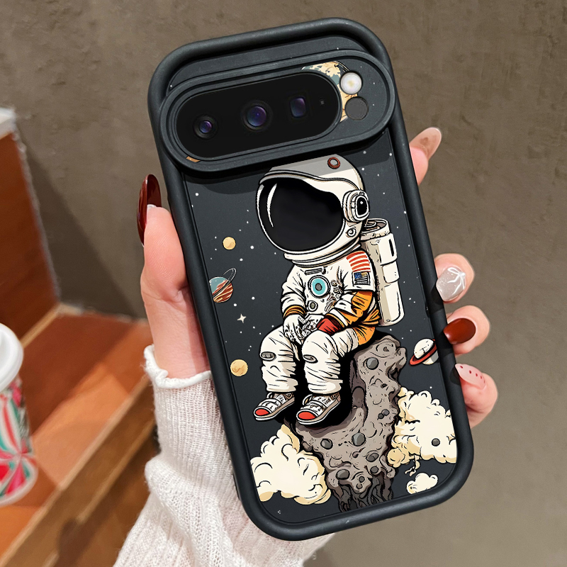 漫画風宇宙飛行士プリントTPUスマホケース Google P - Google Pixel 8A のレビューと価格