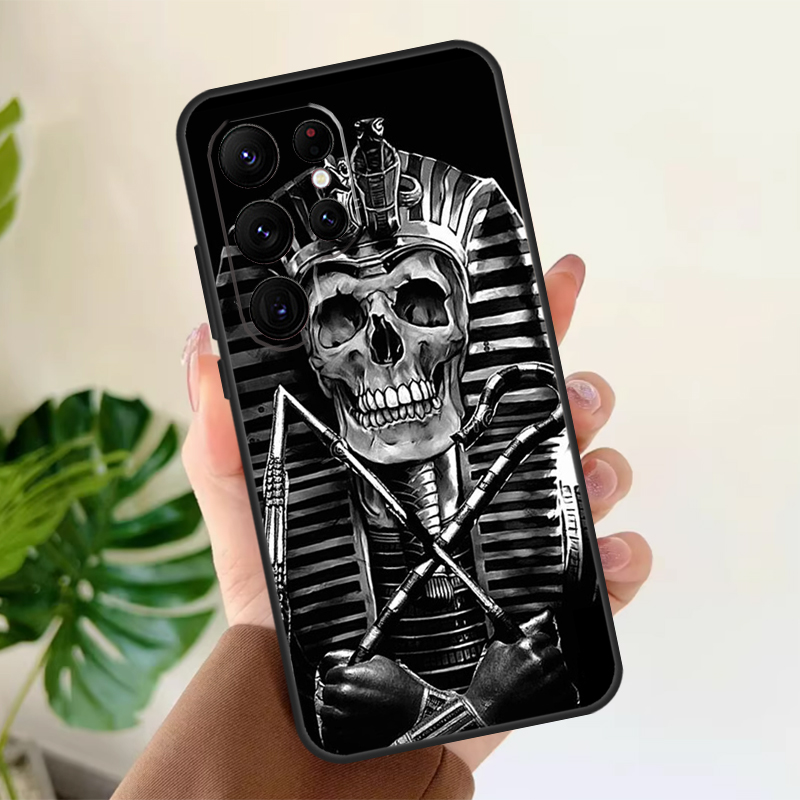 古代エジプトのファラオ柄ソフトケース Samsung Gal - Phone Cases Egypt のレビューと価格