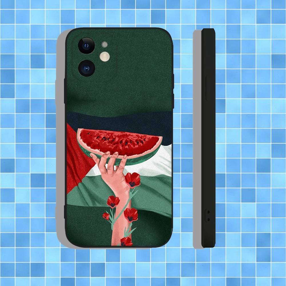 刺繍入りパレスチナ国旗柄iPhoneケース (iPhone  - Phone Cases Vape のレビューと価格