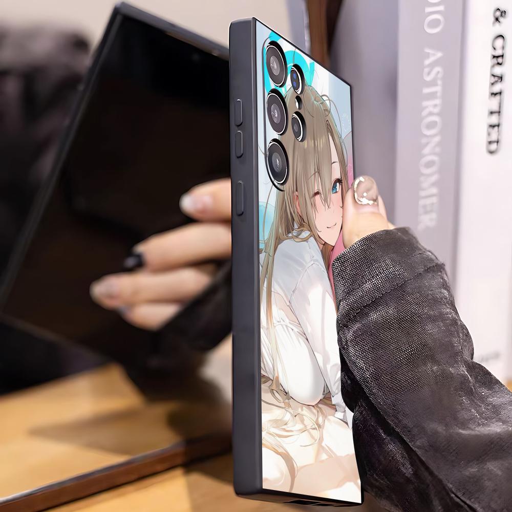 ホットブルーアーカイブ グリルアスナ スマホケース サムスン - Phone Cases For Samsung のレビューと価格