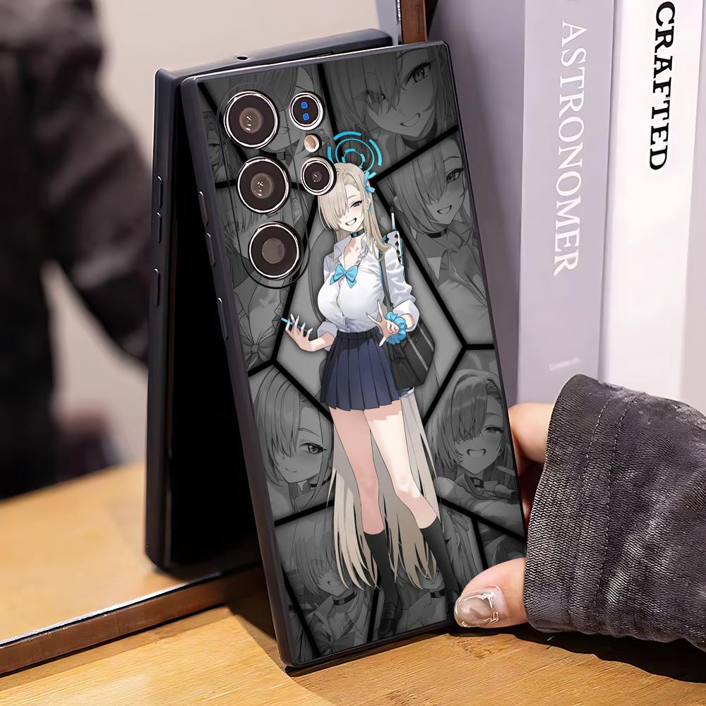 ホットブルーアーカイブ グリルアスナ スマホケース サムスン - Phone Cases For Samsung のレビューと価格