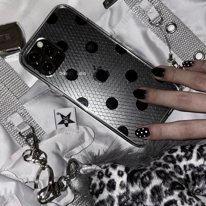 セクシーな女の子のウェーブポイントレース柄iPhoneケース - Phone Cases Girls のレビューと価格